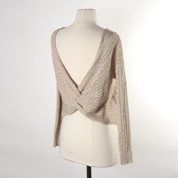 NEW Poof Apparel Twist Sweater - Picture 6 of 9